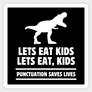 Punctuation Matters Sticker